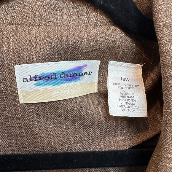 Alfred Dunner Woman Baker Street Career Chic Blazer Jacket Plus Size 16W NWT - Picture 8 of 11